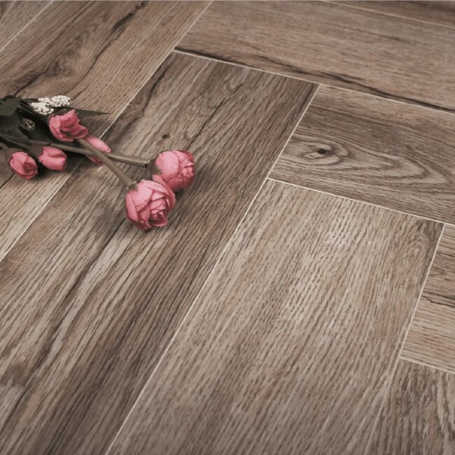 Кварцевый ламинат Английская елка IconFloor Purple PL-03 New Дуб Фостер Кварцевый ламинат Английская елка IconFloor Purple PL-03 New Дуб Фостер