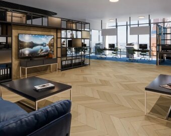 SPC ламинат елочка Damy Floor Chevron Тюильри