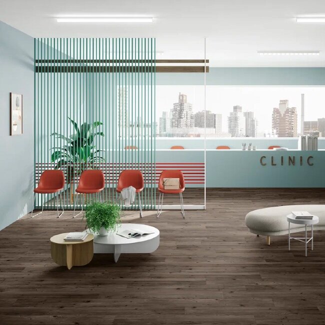 Виниловые полы Invictus Highland Oak 42 Chocolate 2,5 мм