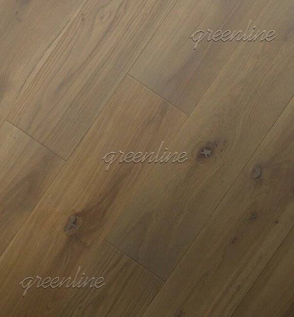 Инженерная доска GreenLine Extra 709 Дуб Карбон 145 мм