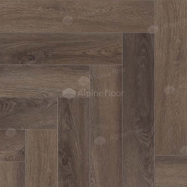 SPC ламинат Alpine Floor PARQUET LIGHT ЕСО 13-16В ДУБ ФАФНИР 600*125*4 мм (1.95 м2)  43 класс
