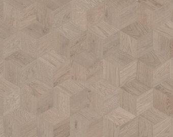 Мозаичный паркет Coswick T&G 1197-3855-20 Ромб Дуб Серый Дэви 1 Коммон