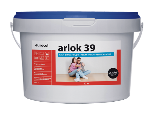 Клей для ПВХ покрытий Forbo Eurocol Arlok 39 10кг Клей для ПВХ покрытий Forbo Eurocol Arlok 39 10кг