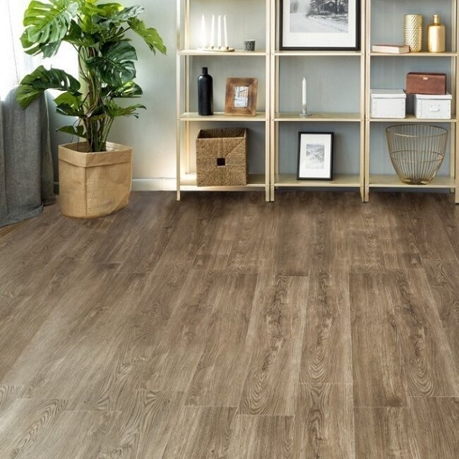 ПВХ плитка Alpine Floor ЕСО 6-12 Секвойя Темная ПВХ плитка Alpine Floor ЕСО 6-12 Секвойя Темная