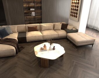 Кварцевый ламинат Английская елка IconFloor Purple PL10 Орех Гауди Кварцевый ламинат Английская елка IconFloor Purple PL10 Орех Гауди