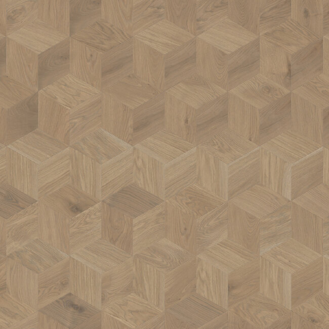 Мозаичный паркет Coswick T&G 1193-3247-20 Ромб Дуб Пастель рустикальная 1 Коммон