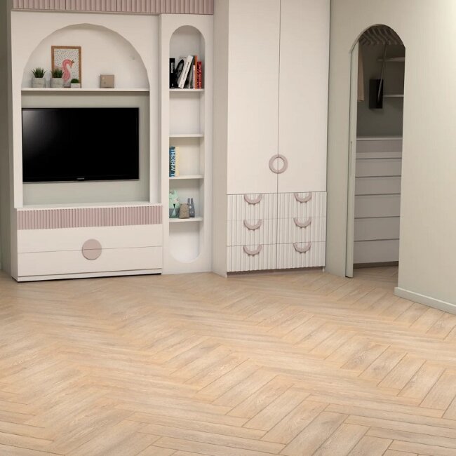 Кварцевый ламинат Английская елка IconFloor Purple PL310 Дуб Беренс Кварцевый ламинат Английская елка IconFloor Purple PL310 Дуб Беренс