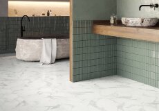 Кварцвиниловые полы Invictus Primus Dryback Pyre Marble 01 Snow