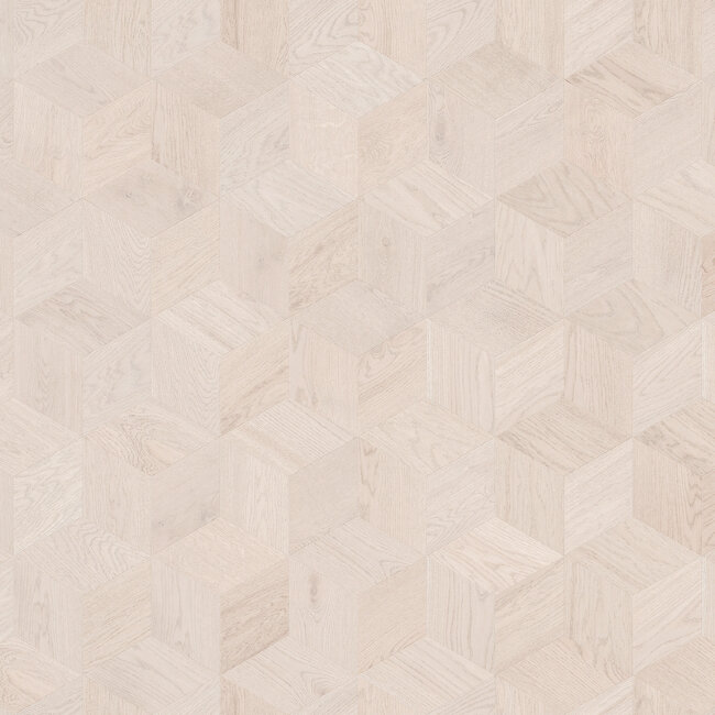 Мозаичный паркет Coswick T&G 1197-3878-20 Ромб Дуб Альпийский 1 Коммон