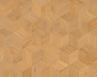 Мозаичный паркет Coswick T&G 1193-1201-10 Ромб Дуб Натуральный S&B 19,05х190х220 мм