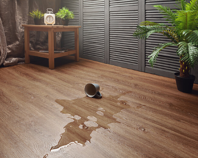 ПВХ плитка клеевая Aquafloor AF6051 ПВХ плитка клеевая Aquafloor AF6051