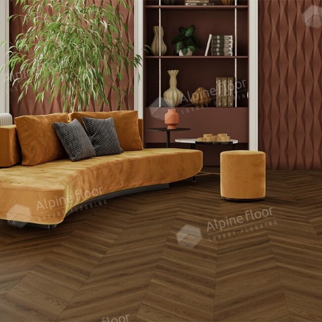 Ламинат Alpine floor Chevron Art LF109-09 Дуб Денали Ламинат Alpine floor Chevron Art LF109-09 Дуб Денали