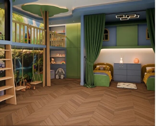 SPC ламинат елочка Damy Floor Chevron Блуа SPC ламинат елочка Damy Floor Chevron Блуа