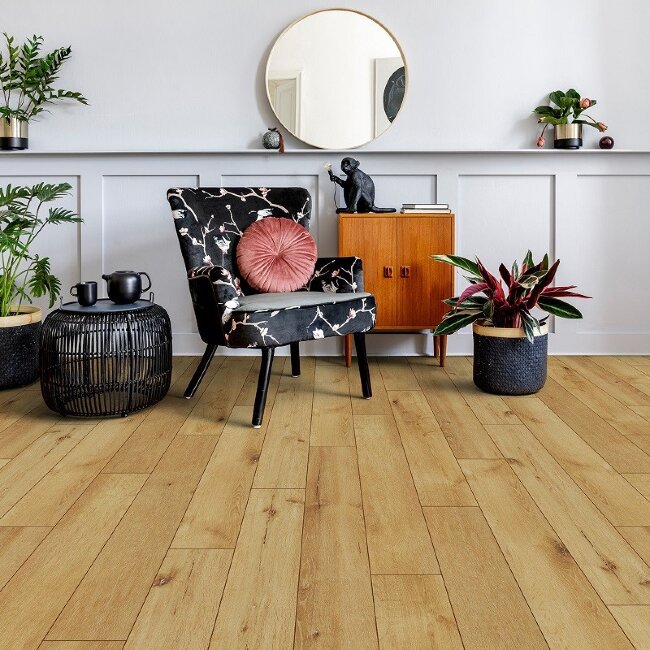 Виниловый ламинат SPC  Aberhof Helios Castlerock