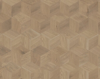 Мозаичный паркет Coswick T&G 1197-3247-20 Ромб Дуб Пастель рустикальная 1 Коммон