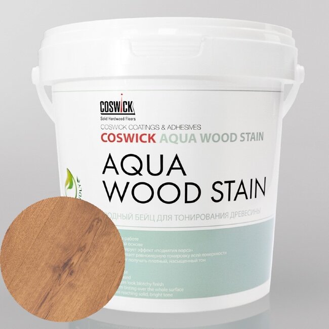 Водный бейц для тонирования древесины Coswick Берген (1 кг) Водный бейц для тонирования древесины Coswick Берген (1 кг)