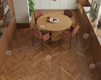 Ламинат Alpine floor Chevron Art LF109-11 Дуб Монблан