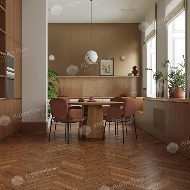 Ламинат Alpine floor Chevron Art LF109-11 Дуб Монблан Ламинат Alpine floor Chevron Art LF109-11 Дуб Монблан