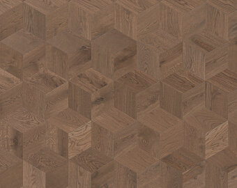 Мозаичный паркет Coswick T&G 1193-3841-20 Ромб Дуб Соломенный 1 Коммон