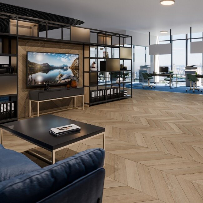 SPC ламинат елочка Damy Floor Chevron Сен-Клу