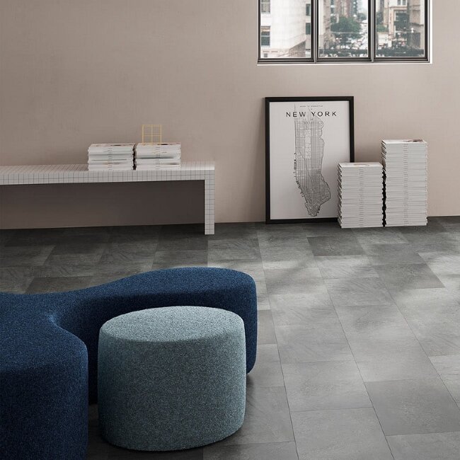 Виниловые полы Invictus Groovy Granite 98 Lava 