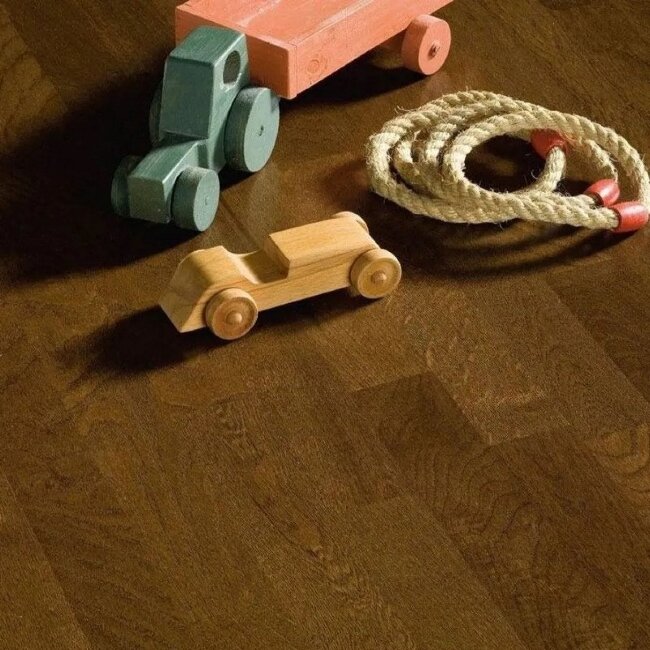 Паркетная доска Karelia Spice Oak New Black Pepper 3-s