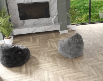 SPC ламинат Alpine Floor Parquet Premium ECO 19-5 Дуб Натуральный Отбеленный