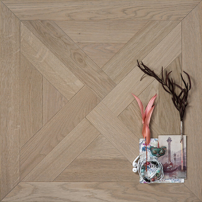 Модульный паркет Coswick T&G, Трианон 1144-1855-10 Дуб Серый Дэви S&B