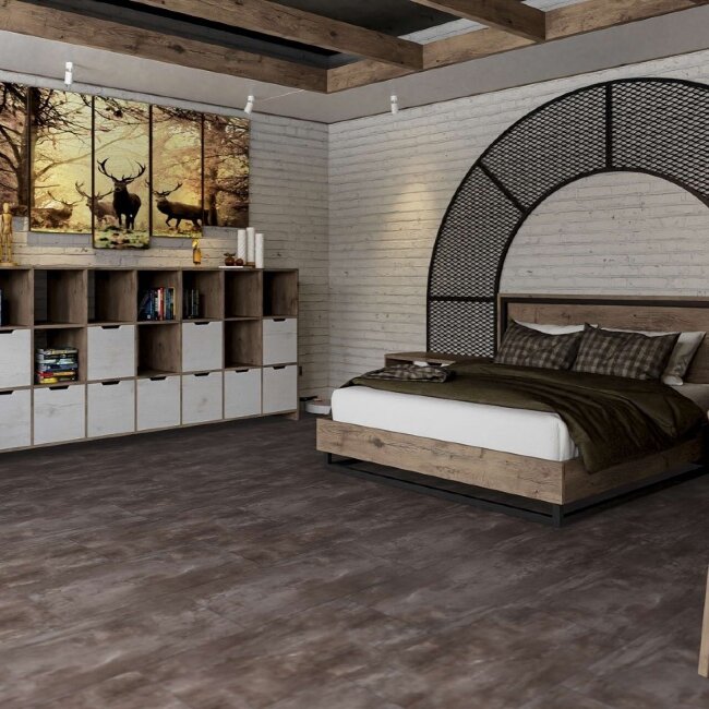 Кварц-виниловая плитка Damy Floor Ascent Вайсхорн