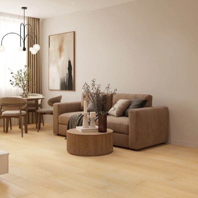 SPC ламинат FirstFloor Отборный бежевый дуб SPC ламинат FirstFloor Отборный бежевый дуб