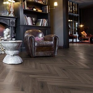 Ламинат Английская елка KRONOTEX Herringbone Дуб Феррара