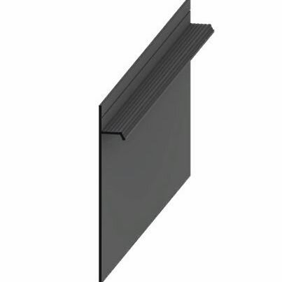 Плинтус скрытого монтажа Pro Design 323 RAL 9005 Черный муар