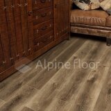 Плитка SPC Alpine Floor Дуб коричневый