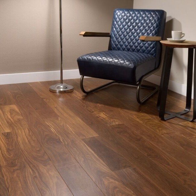 Инженерная доска Inpa Momoqui Coffeewood (Кофейное дерево) без покрытия Натур 15 мм