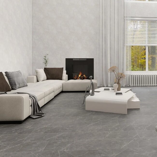 МSPC ламинат Stone Floor Big Stone Графитовый мрамор МSPC ламинат Stone Floor Big Stone Графитовый мрамор