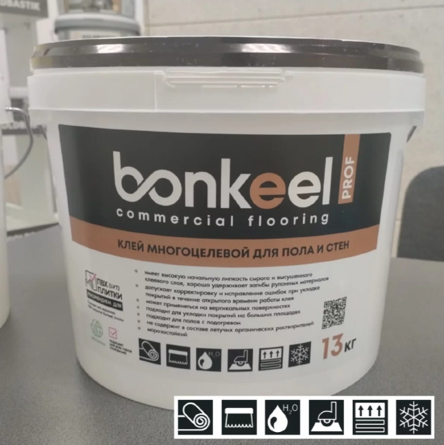 Клей Bonkeel Prof многоцелевой для пола и стен 6,5 кг