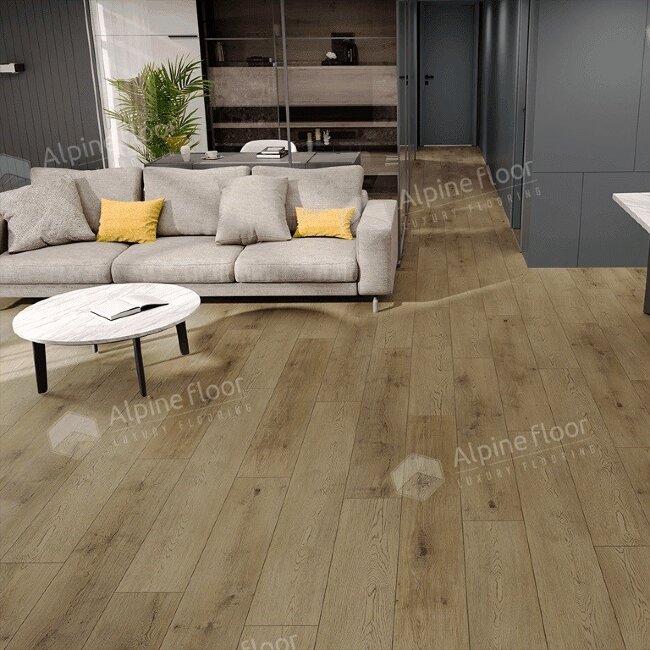 Инженерный кварцвиниловый ламинат WPC Alpine Floor Premium 12 ECO 24-1 Дуб Альто
