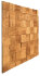 Стеновые панели Капа Дуб колотый 300x300x4-16 мм