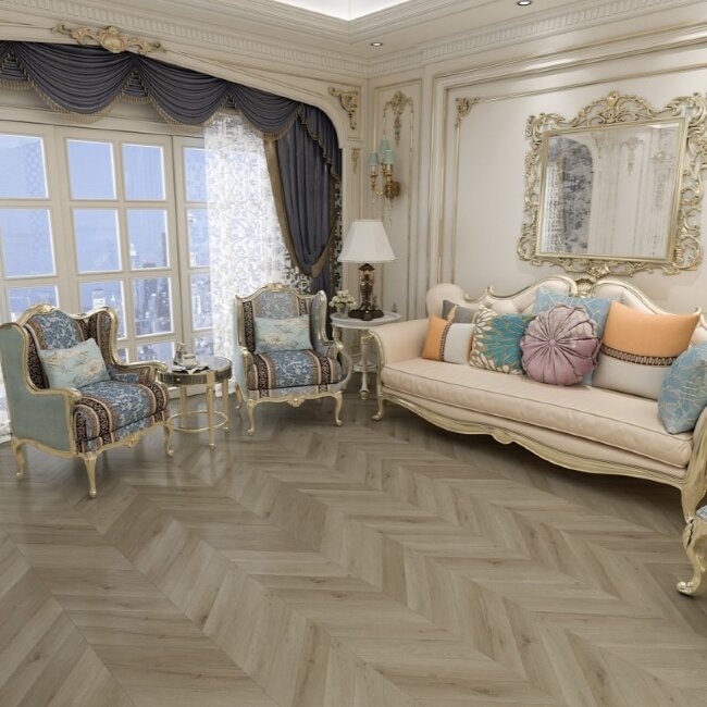 Кварц-виниловая плитка LVT Damy Floor Chevron Версаль Кварц-виниловая плитка LVT Damy Floor Chevron Версаль