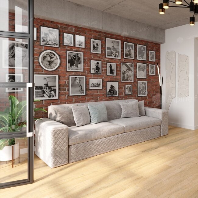 Плитка SPC Alpine Floor Дуб медовый