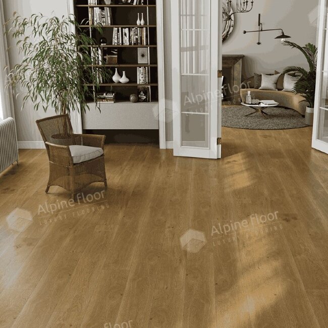 Инженерный кварцвиниловый ламинат WPC Alpine Floor Premium 12 ECO 24-3 Дуб Эталон Инженерный кварцвиниловый ламинат WPC Alpine Floor Premium 12 ECO 24-3 Дуб Эталон