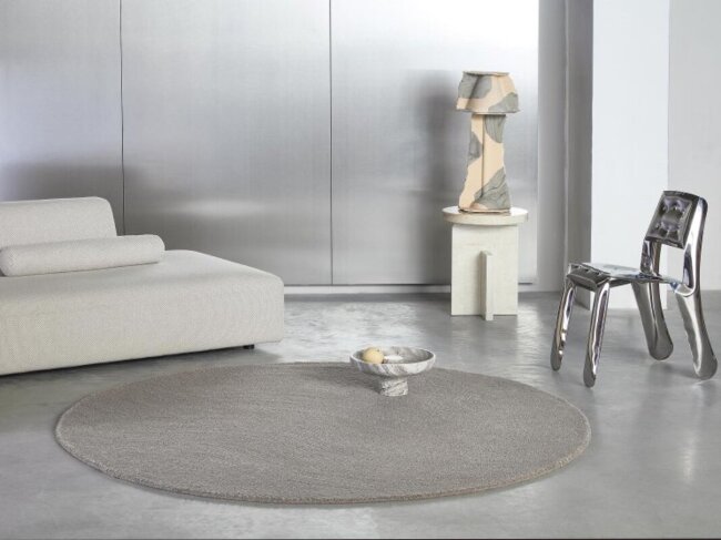 Ковер Brink&Campman Decor Echo Round 089704 Pebble Ковер Brink&Campman Decor Echo Round 089704 Pebble