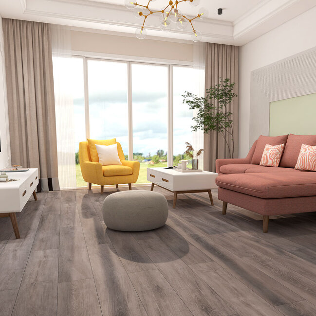 SPC плитка L'Quarzo Aciendo Дуб Толстянка