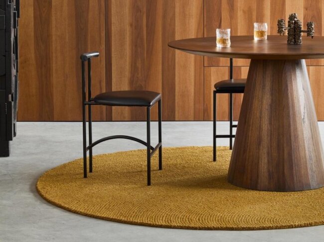 Ковер Brink&Campman Decor Echo Round 089706 Ochre Ковер Brink&Campman Decor Echo Round 089706 Ochre