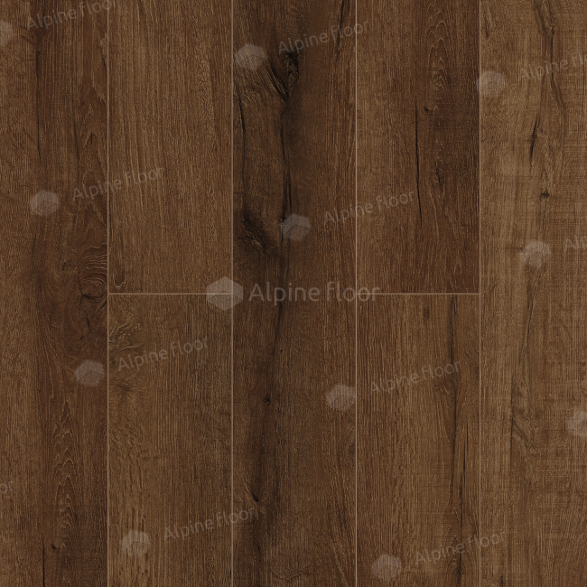 Плитка SPC Alpine Floor Дуб шоколадный Плитка SPC Alpine Floor Дуб шоколадный