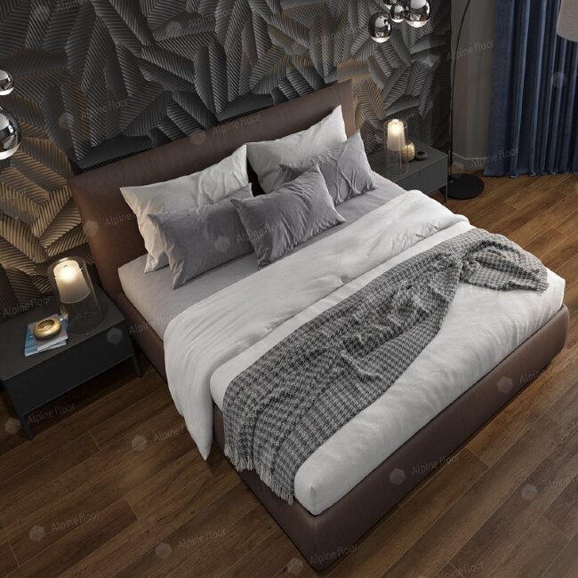 Плитка SPC Alpine Floor Дуб шоколадный Плитка SPC Alpine Floor Дуб шоколадный