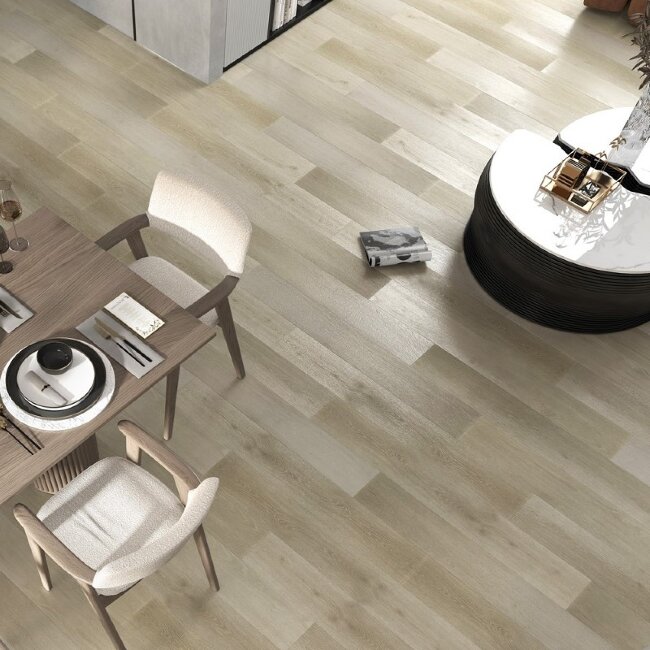 Кварцевый ламинат Fargo Comfort 1166-02 Дуб Спелый Миндаль