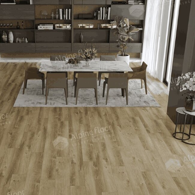 Инженерный кварцвиниловый ламинат WPC Alpine Floor Premium 12 ECO 24-5 Дуб Серена
