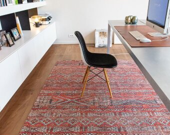 Ковер Louis De Poortere Antiquarian Kilim 9115 Fez Red Ковер Louis De Poortere Antiquarian Kilim 9115 Fez Red