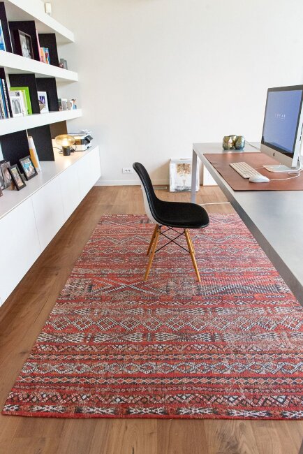 Ковер Louis De Poortere Antiquarian Kilim 9115 Fez Red Ковер Louis De Poortere Antiquarian Kilim 9115 Fez Red